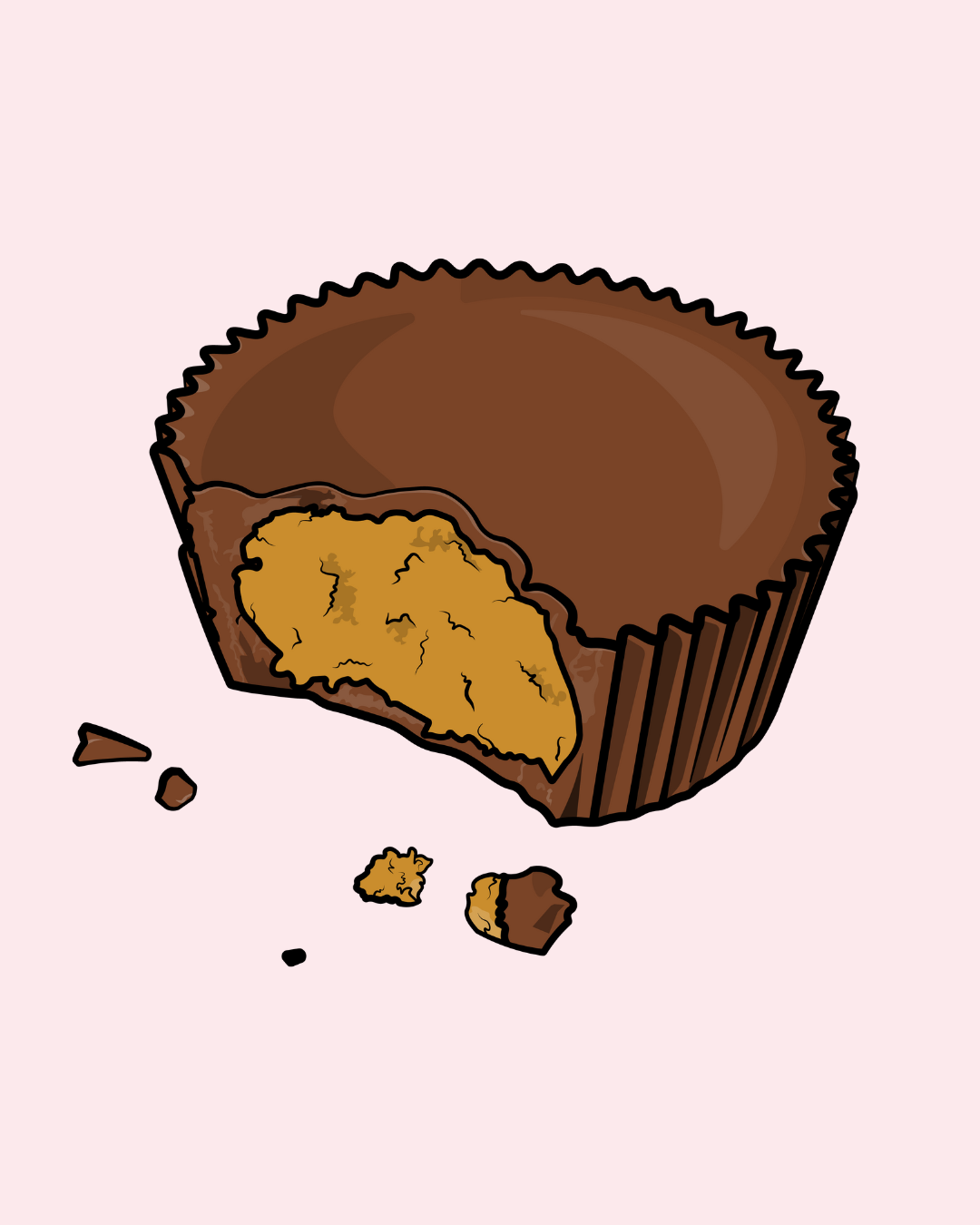 Doggie Reese's Cups - Pack of 2